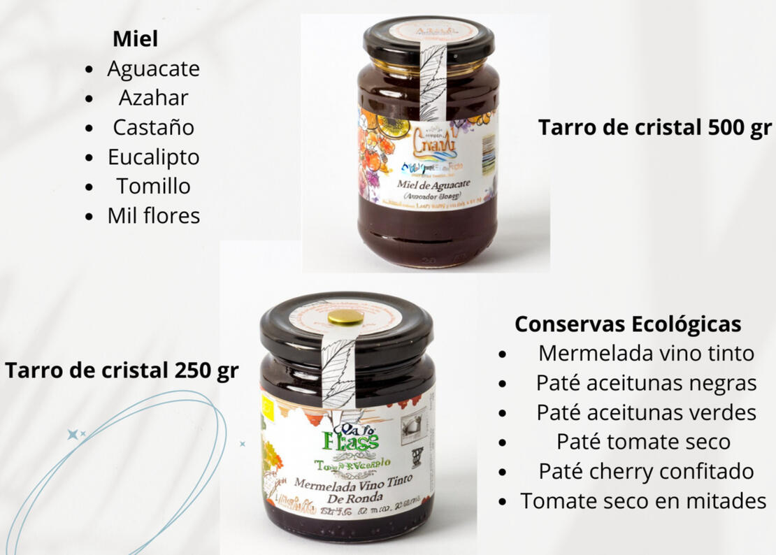 Algunos de nuestros productos y sus propiedades